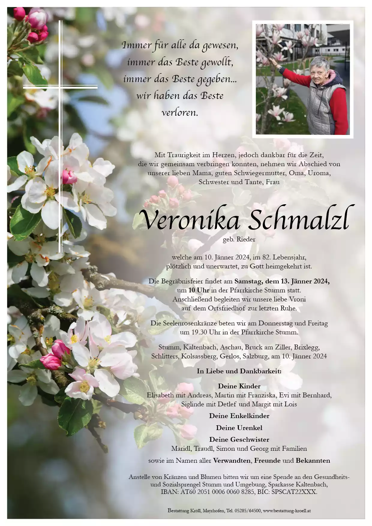 Parte von Veronika Schmalzl